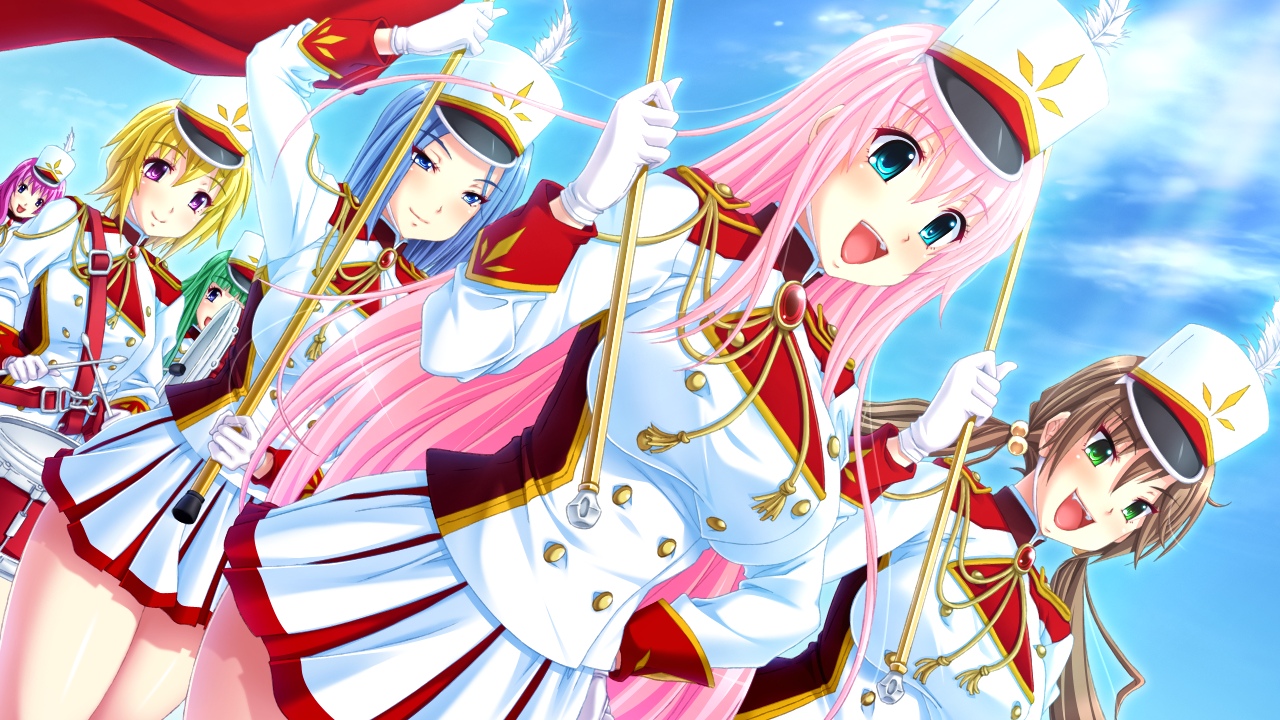 Marine Oppai Gakuen Marching Band Bu Hatsujou Hametori Seikatsu